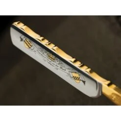 Boker Count Everhard Gold & Horn 5/8 Straight Razor 7 Boker Count Everhard Gold & Horn 5/8 Straight Razor -Shave Master Pro 140518 detail