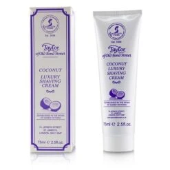 Taylor Of Old Bond Street Coconut Luxury Shaving Cream 75ml