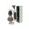 Edwin Jagger 58 Series 3pc Imitation Ebony & Nickel Mach3 Set (Aloe Vera) 2 Edwin Jagger 58 Series 3pc Imitation Ebony & Nickel Mach3 Set (Aloe Vera) -Shave Master Pro 58eb av box