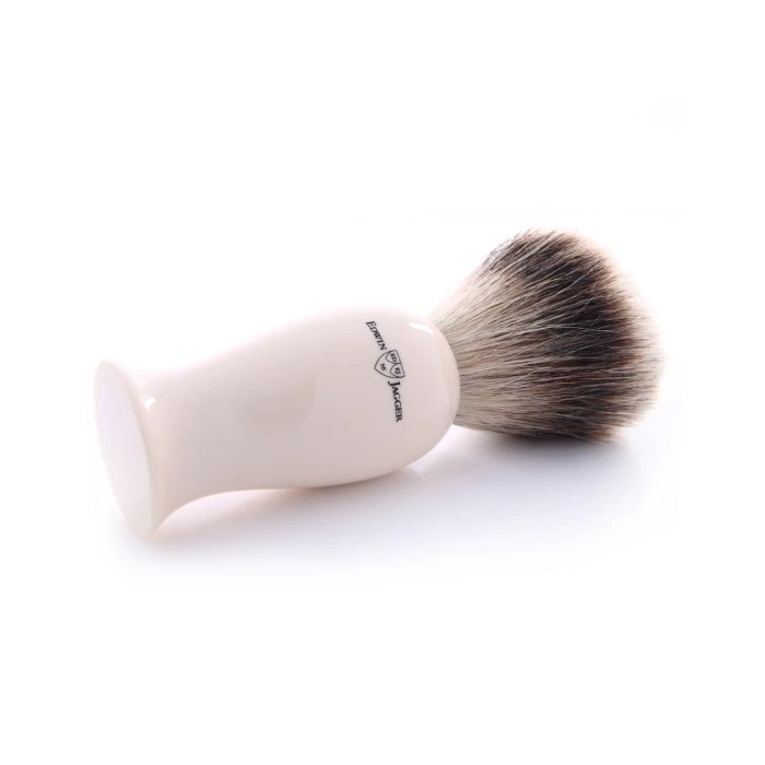 Edwin Jagger Imitation Ivory Best Badger Shaving Brush (Deluxe) 4 Edwin Jagger Imitation Ivory Best Badger Shaving Brush (Deluxe) - Image 2