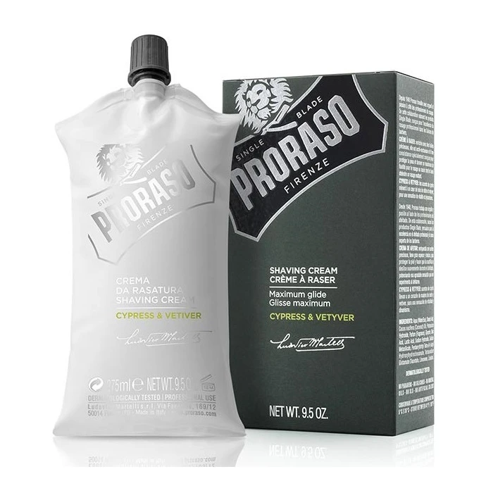 Proraso Shave Cream Cyprus & Vetiver 275ml 3 Proraso Shave Cream Cyprus & Vetiver 275ml