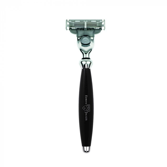 Edwin Jagger Bulbous Black Mach3 Razor 3 Edwin Jagger Bulbous Black Mach3 Razor