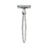 Edwin Jagger Bulbous Lined DE Safety Razor & Feather Blades (Closed Comb) -Shave Master Pro blir edwin jagger bulbous lined razor 2
