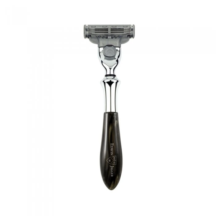 Edwin Jagger Plaza Imitation Black Marble Mach3 Razor 3 Edwin Jagger Plaza Imitation Black Marble Mach3 Razor