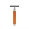Edwin Jagger 3ONE6 Stainless Steel Anodised Orange DE Safety Razor