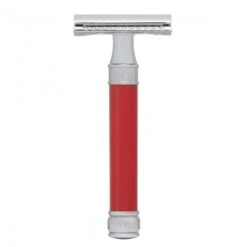 Edwin Jagger DE81 Red DE Safety Razor (Closed Comb)