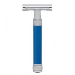 Edwin Jagger DE83 Blue DE Safety Razor (Closed Comb)