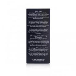 Edwin Jagger DE89 Chrome Barley DE Safety Razor (Closed Comb) -Shave Master Pro de ej packaging back