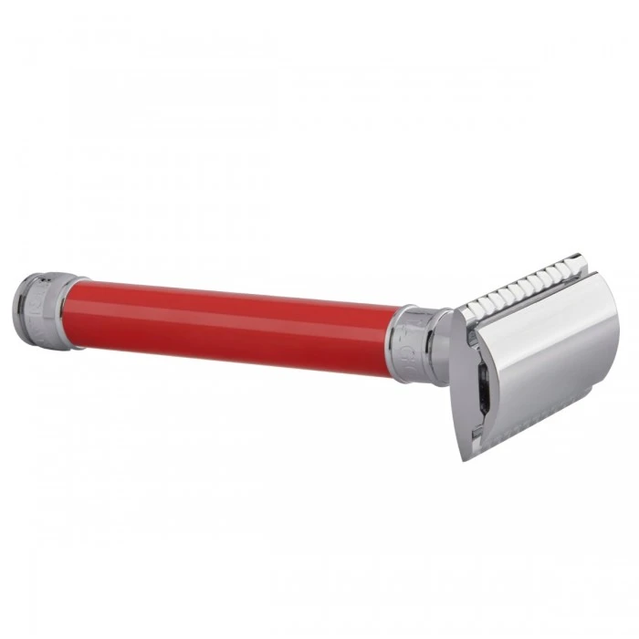 Edwin Jagger DE81 Long Red DE Safety Razor (Closed Comb) 8 Edwin Jagger DE81 Long Red DE Safety Razor (Closed Comb) - Image 6