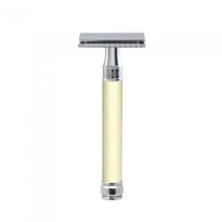 Edwin Jagger DE87 Long Imitation Ivory DE Safety Razor (Closed Comb)