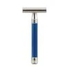 Edwin Jagger 3ONE6 Stainless Steel Blue DE Safety Razor