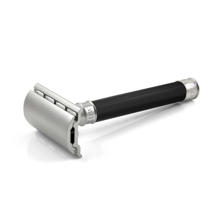Edwin Jagger 3ONE6 Stainless Steel Imitation Ebony DE Safety Razor 4 Edwin Jagger 3ONE6 Stainless Steel Imitation Ebony DE Safety Razor - Image 2