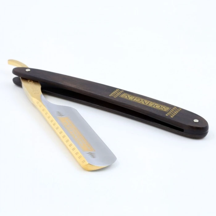 Dovo Bismarck Straight Razor Ebony 6/8" 3 Dovo Bismarck Straight Razor Ebony 6/8"