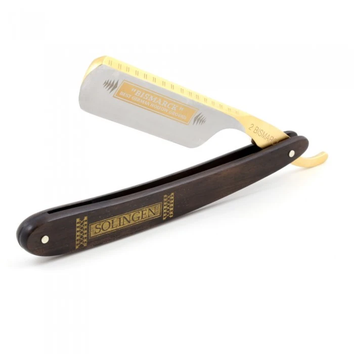 Dovo Bismarck Straight Razor Ebony 6/8" 4 Dovo Bismarck Straight Razor Ebony 6/8" - Image 2