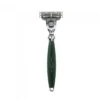 Edwin Jagger Bulbous Green Mach3 Razor