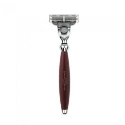 Edwin Jagger Bulbous Red Mach3 Razor