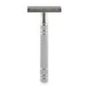 Feather All Stainless AS-D2 DE Safety Razor (Closed Comb) -Shave Master Pro feather all stainless as d2 de safety razor