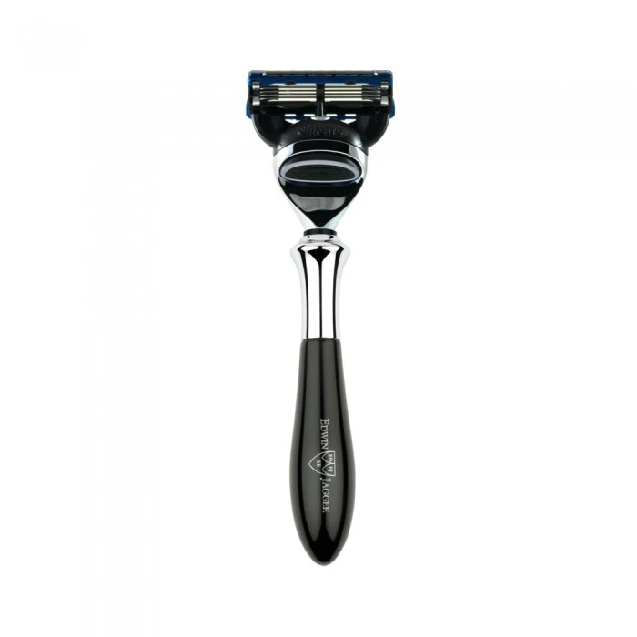 Edwin Jagger Plaza Imitation Ebony Fusion Razor 3 Edwin Jagger Plaza Imitation Ebony Fusion Razor