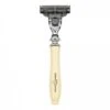 Edwin Jagger Chatsworth Imitation Ivory Mach3 Razor -Shave Master Pro ivrc 2