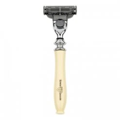 Edwin Jagger Chatsworth Imitation Ivory Mach3 Razor