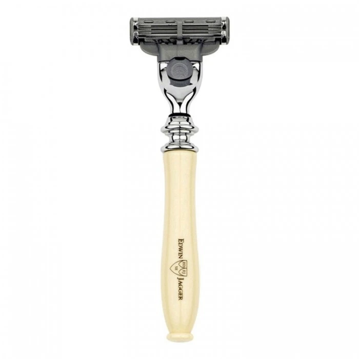 Edwin Jagger Chatsworth Imitation Ivory Mach3 Razor 3 Edwin Jagger Chatsworth Imitation Ivory Mach3 Razor