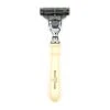 Edwin Jagger Loxley Imitation Ivory Mach3 Razor -Shave Master Pro ivrl 1