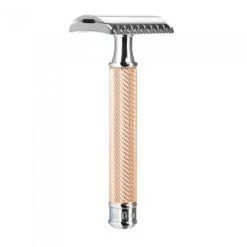 Muhle R41 Rose Gold DE Razor (Open Comb)