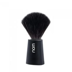 Nom Carl Black Shaving Brush (Black Synthetic)