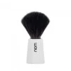 Nom Carl White Shaving Brush (Black Synthetic) -Shave Master Pro nom carl white shaving brush black synthetic