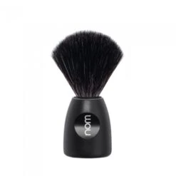 Nom Lasse Black Shaving Brush (Black Synthetic)