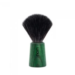 Nom Theo Green Ash Shaving Brush (Black Synthetic)