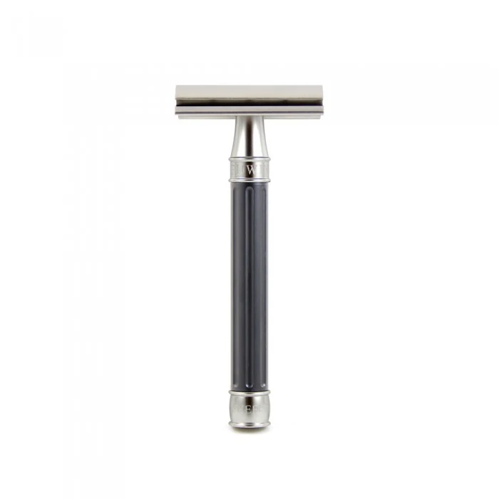 Edwin Jagger 3ONE6 Stainless Steel Anodised Gunmetal DE Safety Razor 3 Edwin Jagger 3ONE6 Stainless Steel Anodised Gunmetal DE Safety Razor