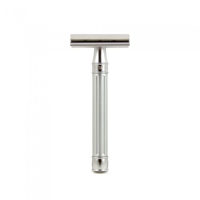 Edwin Jagger 3ONE6 Stainless Steel Anodised Silver DE Safety Razor 3 Edwin Jagger 3ONE6 Stainless Steel Anodised Silver DE Safety Razor