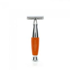 Edwin Jagger Orange & Chrome DE Safety Razor