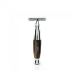 Edwin Jagger Imitation Horn & Chrome DE Safety Razor
