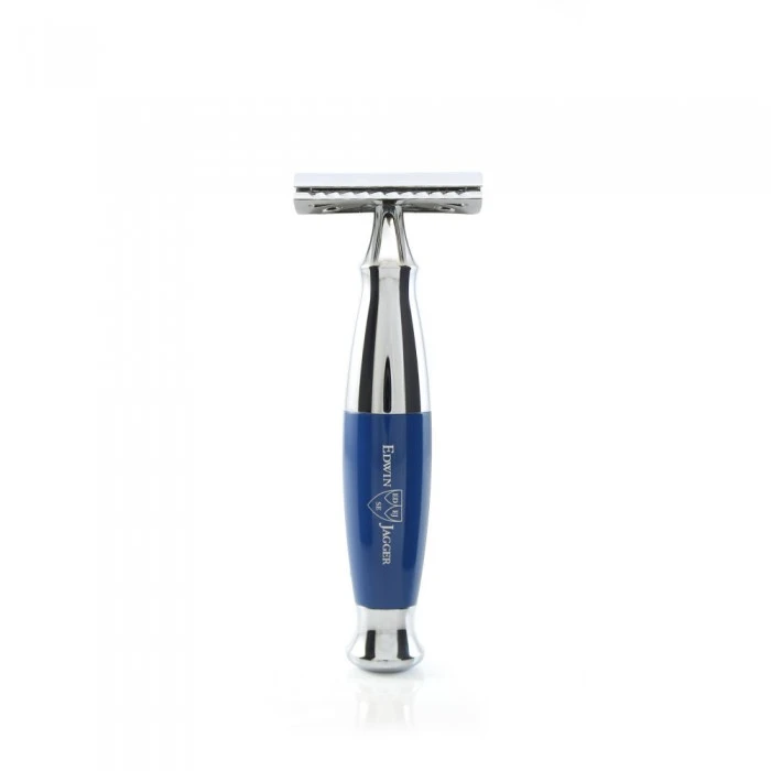 Edwin Jagger Blue & Chrome DE Safety Razor 3 Edwin Jagger Blue & Chrome DE Safety Razor