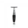 Edwin Jagger Black & Chrome DE Safety Razor -Shave Master Pro r356crsr