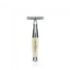 Edwin Jagger Imitation Ivory & Chrome DE Safety Razor 2 Edwin Jagger Imitation Ivory & Chrome DE Safety Razor -Shave Master Pro r357crsr