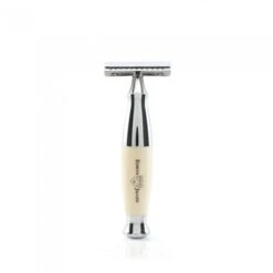 Edwin Jagger Imitation Ivory & Chrome DE Safety Razor
