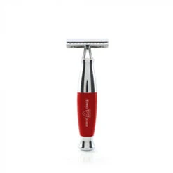 Edwin Jagger Red & Chrome DE Safety Razor