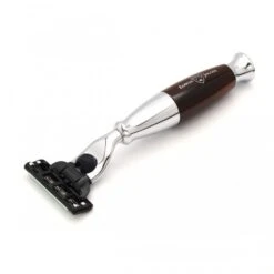 Edwin Jagger Imitation Horn & Chrome Mach 3 Razor 12 Edwin Jagger Imitation Horn & Chrome Mach 3 Razor -Shave Master Pro r362cr 45 degrees