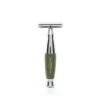 Edwin Jagger Green & Chrome DE Safety Razor 2 Edwin Jagger Green & Chrome DE Safety Razor -Shave Master Pro r368crsr