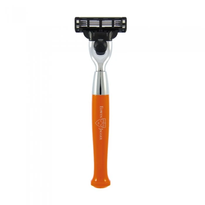 Edwin Jagger Orange Mach3 Razor 3 Edwin Jagger Orange Mach3 Razor