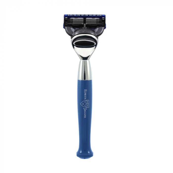 Edwin Jagger Blue Fusion Razor 3 Edwin Jagger Blue Fusion Razor