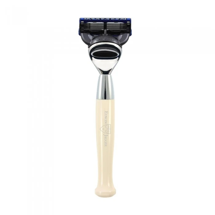 Edwin Jagger Imitation Ivory Fusion Razor 3 Edwin Jagger Imitation Ivory Fusion Razor