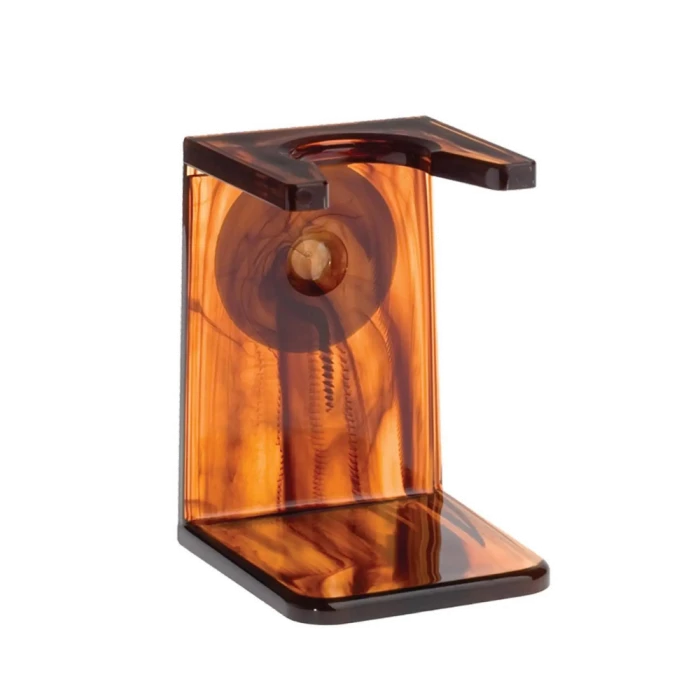 Edwin Jagger Imitation Tortoiseshell Shaving Brush (Black Synthetic) 5 Edwin Jagger Imitation Tortoiseshell Shaving Brush (Black Synthetic) - Image 3