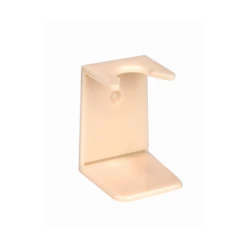 Edwin Jagger Imitation Ivory Shaving Brush (Black Synthetic) -Shave Master Pro rh9s