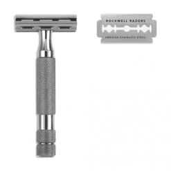 Rockwell 2C Gunmetal DE Safety Razor